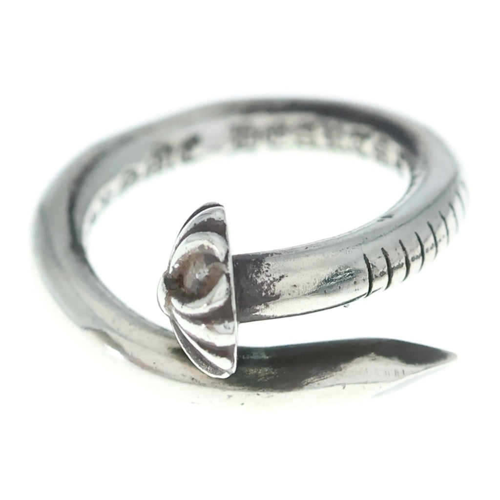 CHROME HEARTS(クロムハーツ) NAIL CRSBALL ネイル クロスボール リング シルバー BCA349