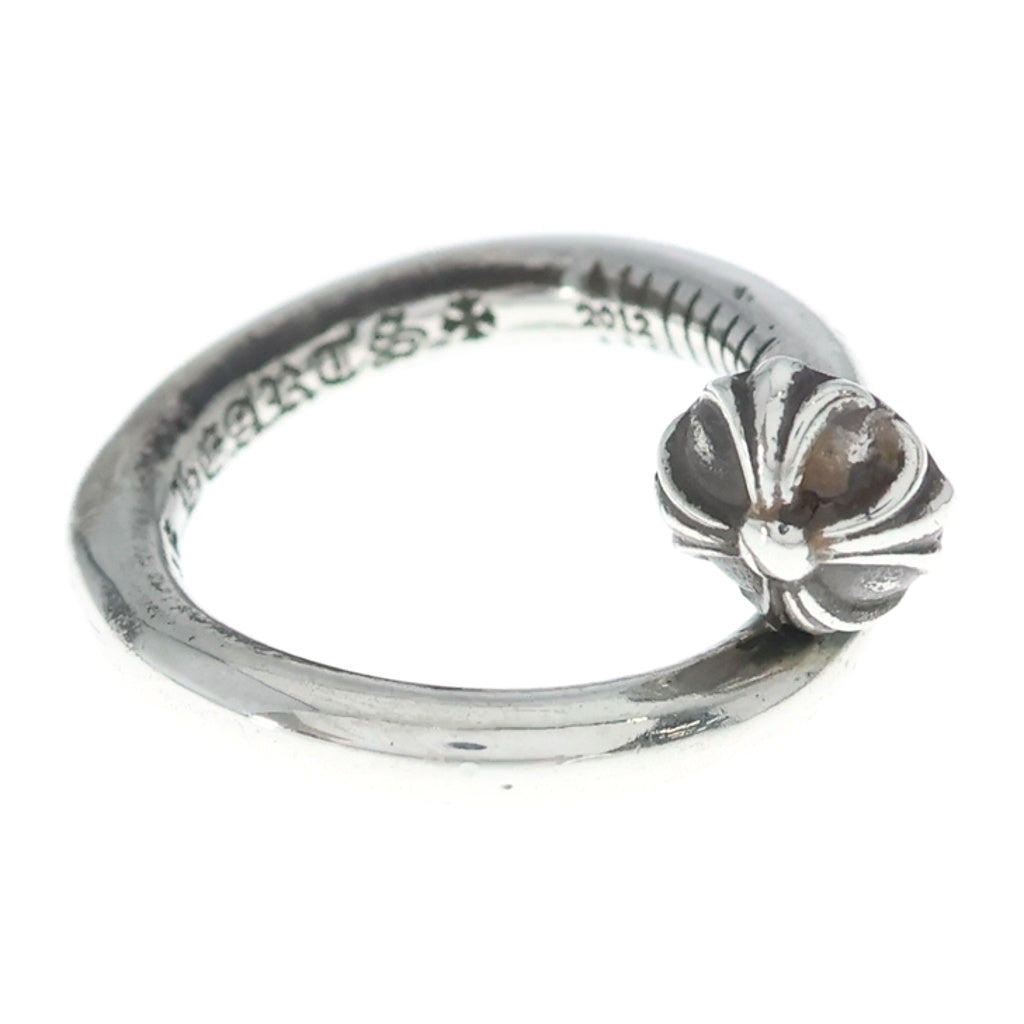 CHROME HEARTS(クロムハーツ) NAIL CRSBALL ネイル クロスボール リング シルバー BCA349