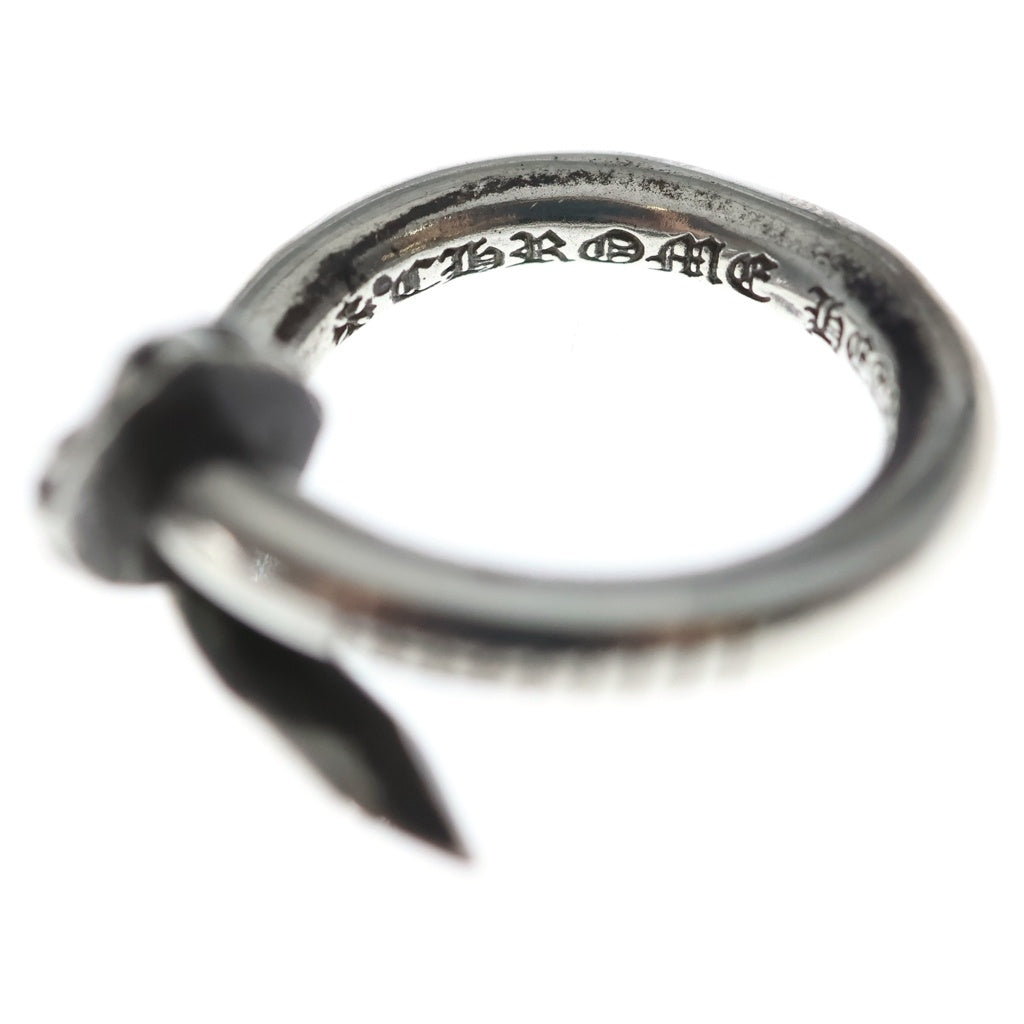 CHROME HEARTS(クロムハーツ) NAIL CRSBALL ネイル クロスボール リング シルバー BCA349