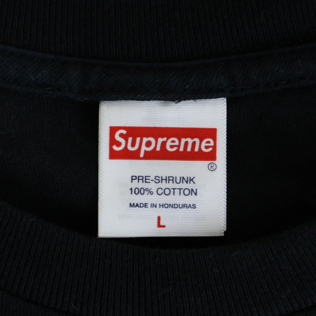 SUPREME(シュプリーム) 25AW ×ANTI HERO Eagle L/S Tee アンタイヒーロー イーグル ロングスリーブカットソー ブラック