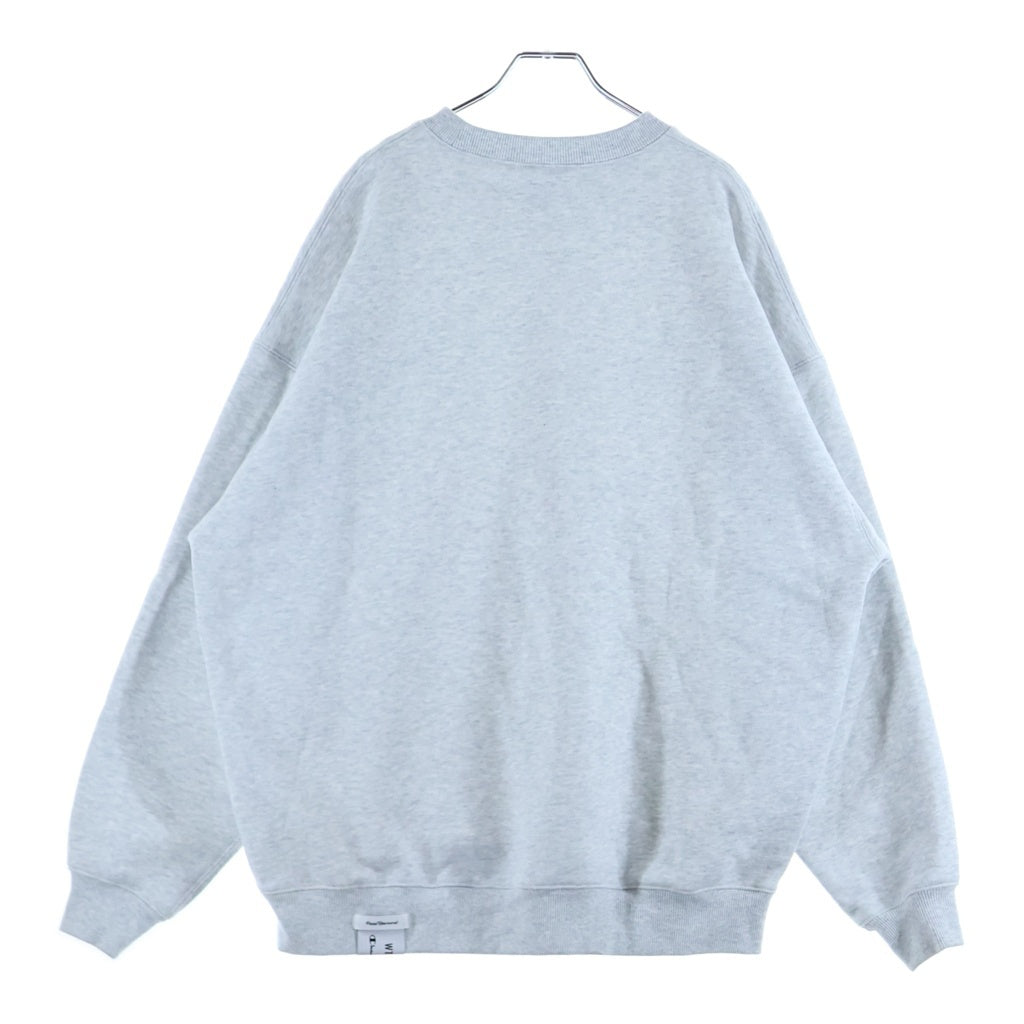 WTAPS(ダブルタップス) ×CHAMPION ACADEMY CREW NECK C8-D016 クルーネックスウェット グレー