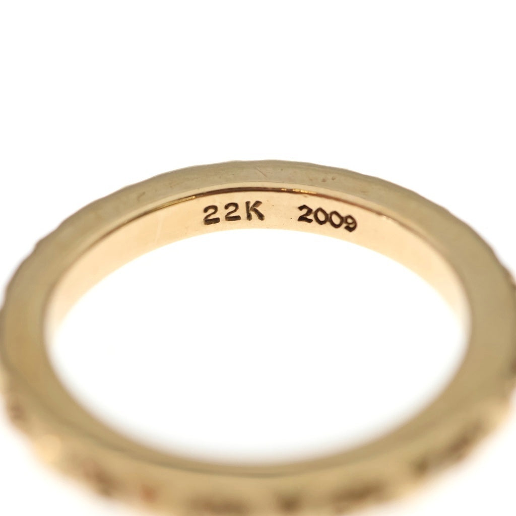 CHROME HEARTS(クロムハーツ) 22K TFP PNK PLS 22Kトゥルーファッキンパンク プラスパンク リング ゴールド