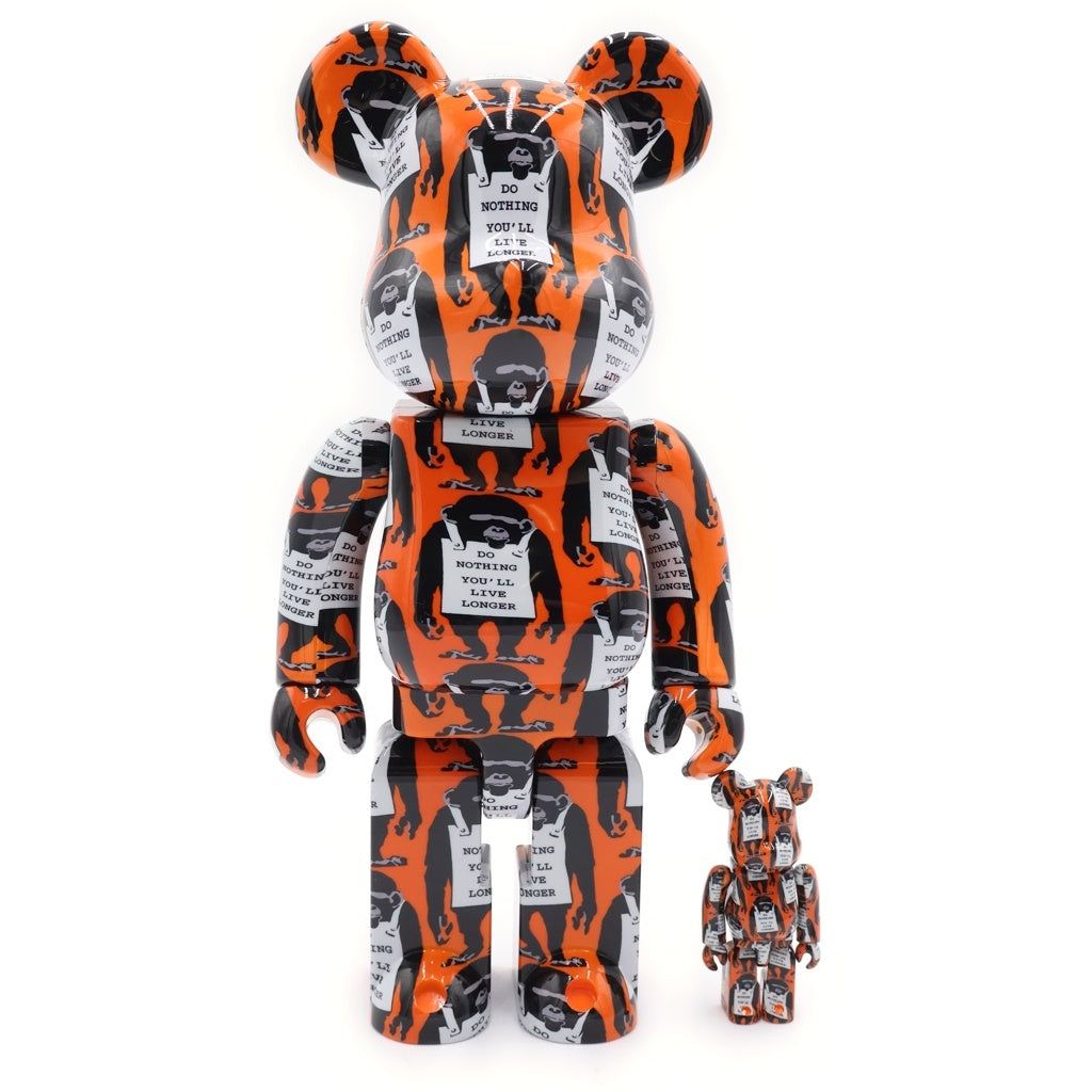 MEDICOM TOY(メディコムトイ) MONKEY SIGN 100% & 400% Banksy モンキーサイン バンクシー ベアブリック