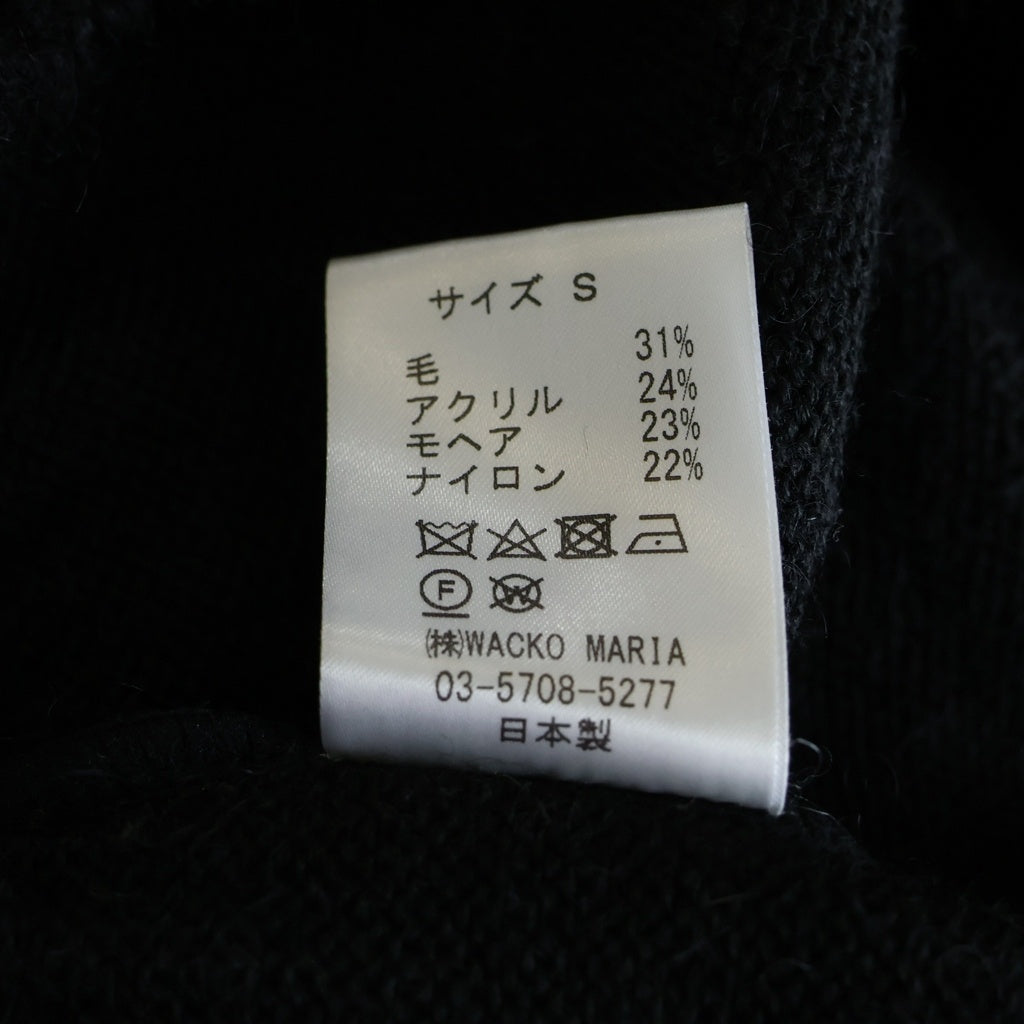 WACKO MARIA(ワコマリア) Mohair Cardigan モヘアカーディガン ブラック