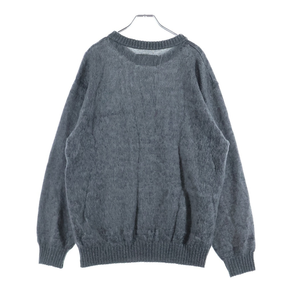 WACKO MARIA(ワコマリア) MOHAIR CREWNECK SWEATER モヘアニットセーター 胸ロゴ