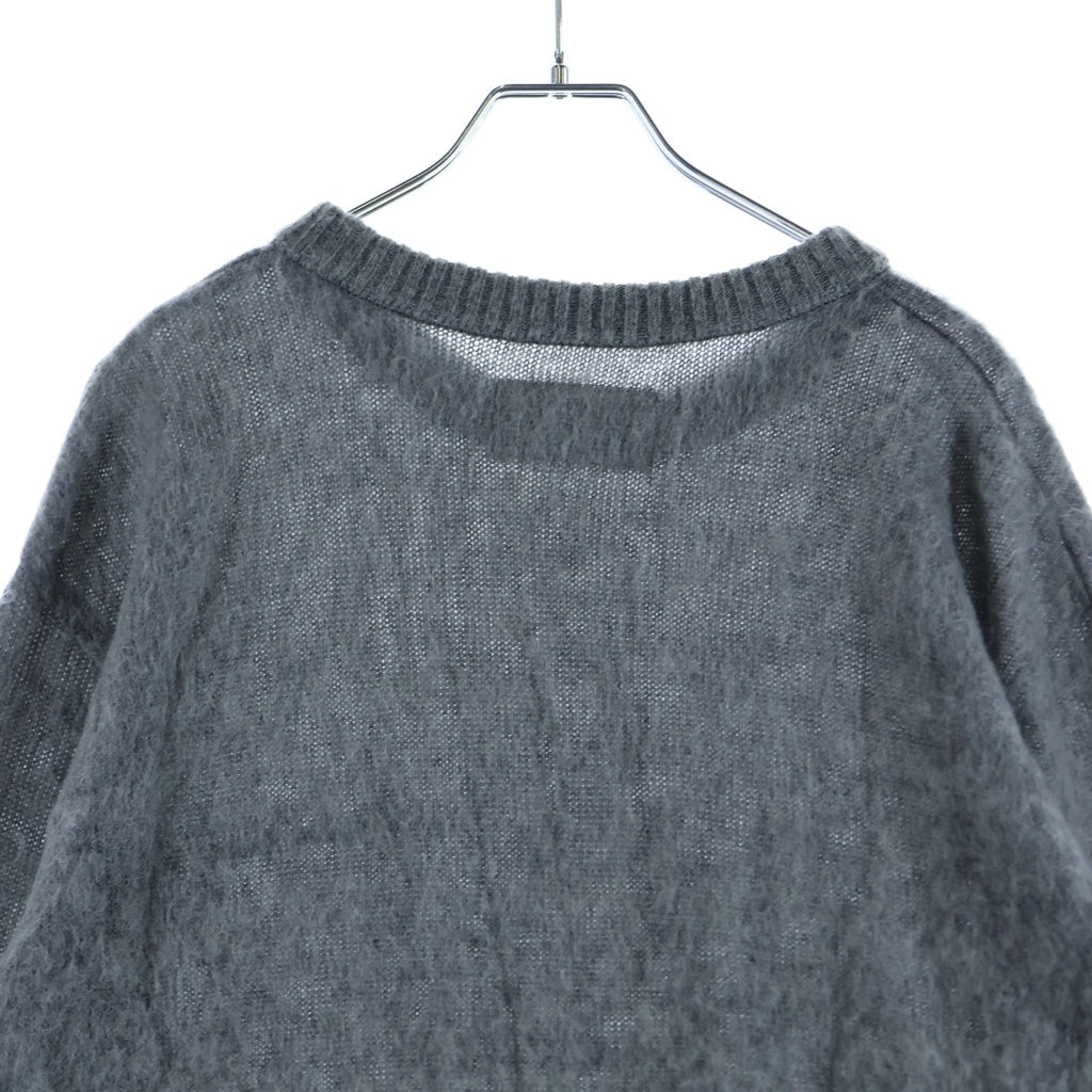WACKO MARIA(ワコマリア) MOHAIR CREWNECK SWEATER モヘアニットセーター 胸ロゴ