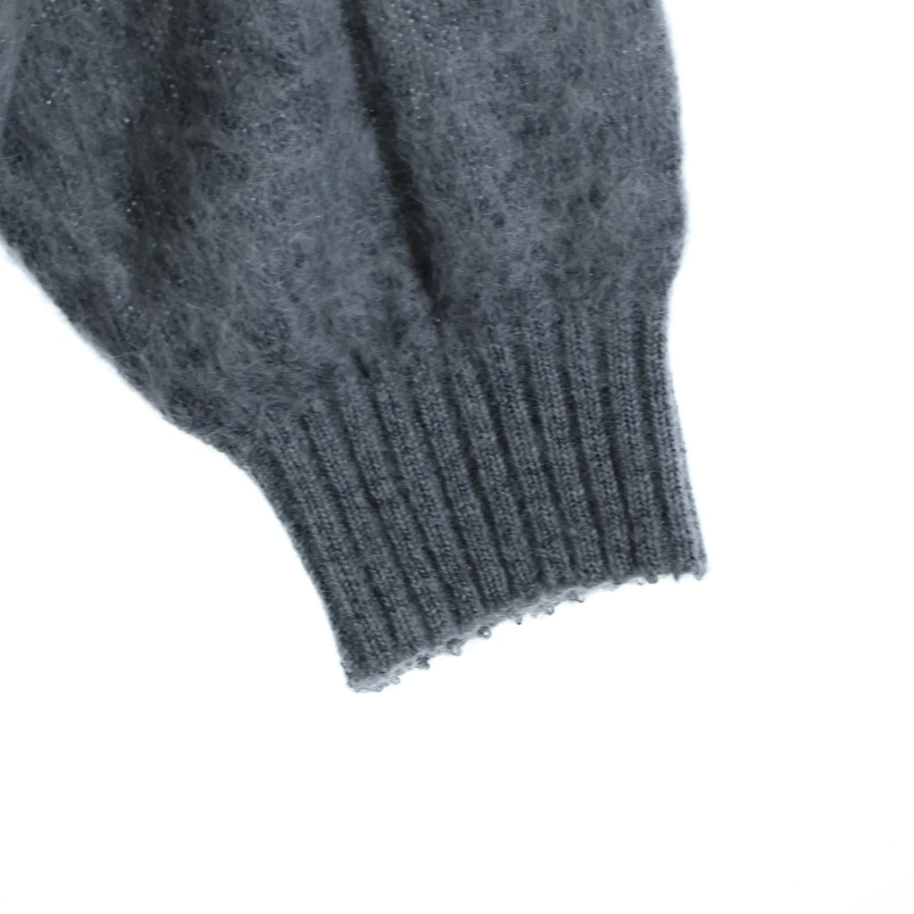 WACKO MARIA(ワコマリア) MOHAIR CREWNECK SWEATER モヘアニットセーター 胸ロゴ