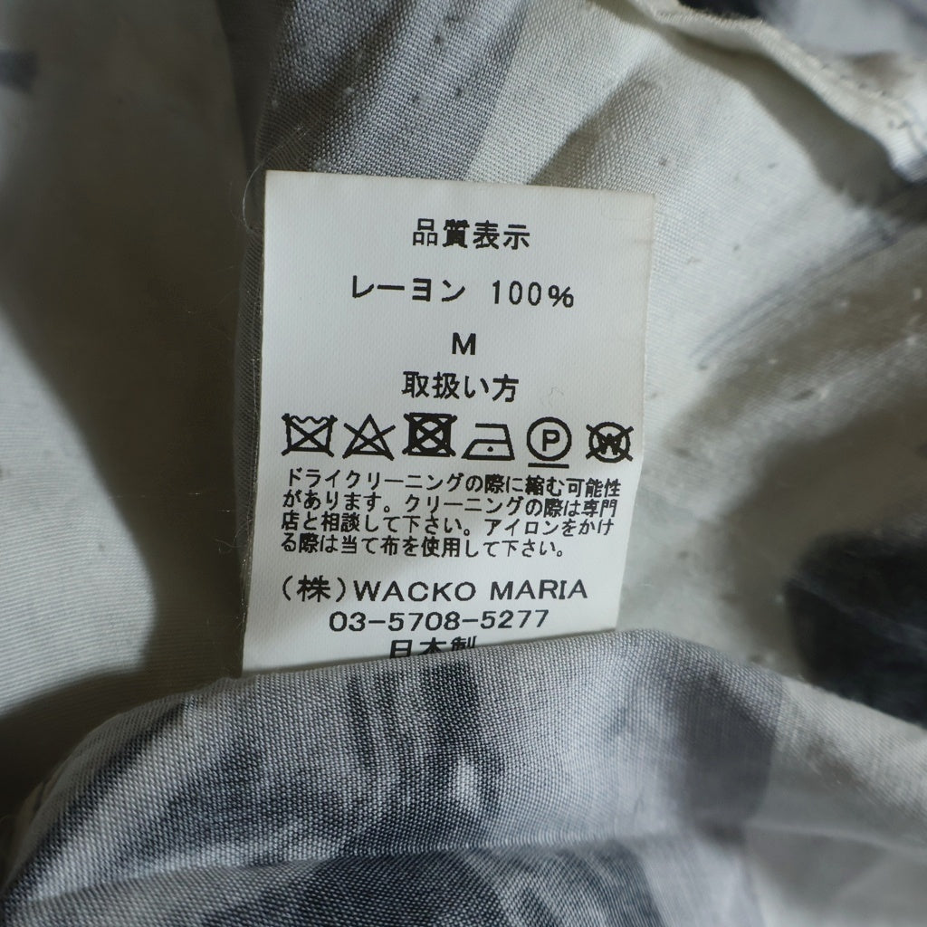 WACKO MARIA(ワコマリア) ×STIE-LO LARRY CLARK TULSA TYPE-2 スティーローラリークラーク タルサ ハワイアンシャツ ホワイト