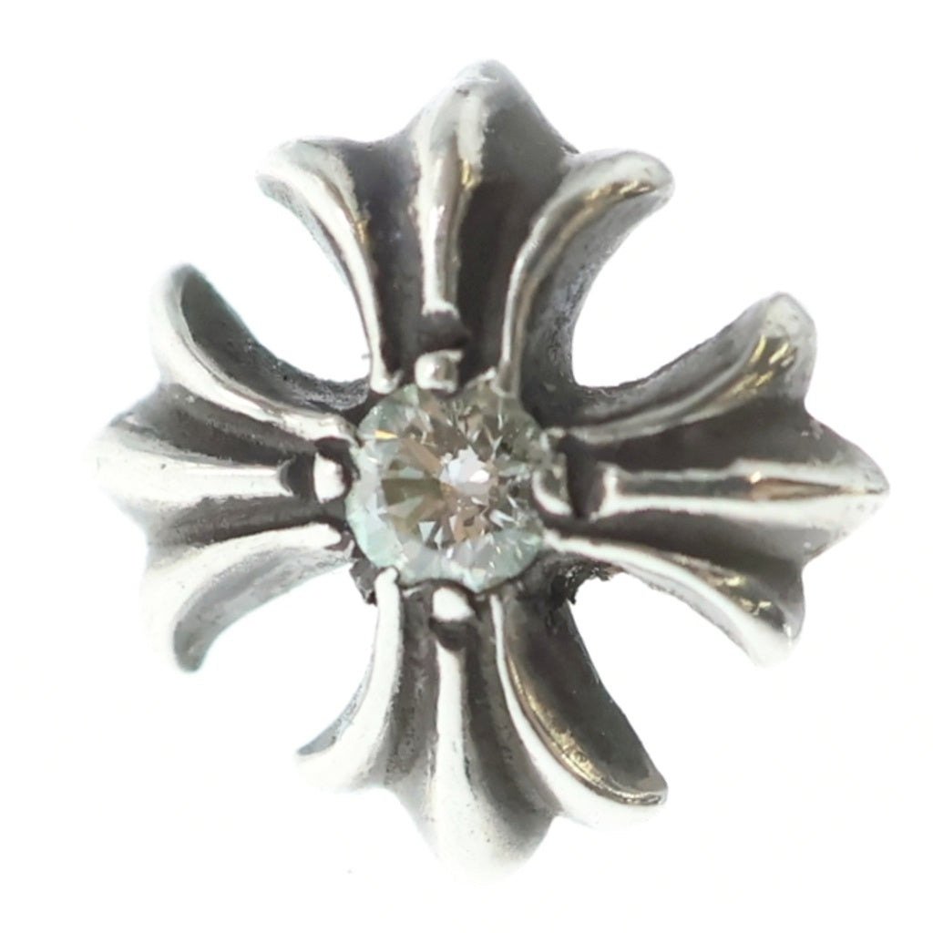 CHROME HEARTS(クロムハーツ) No2 CH PLS DIA CHプラス 1ダイヤ スタッドピアス シルバー BCA388