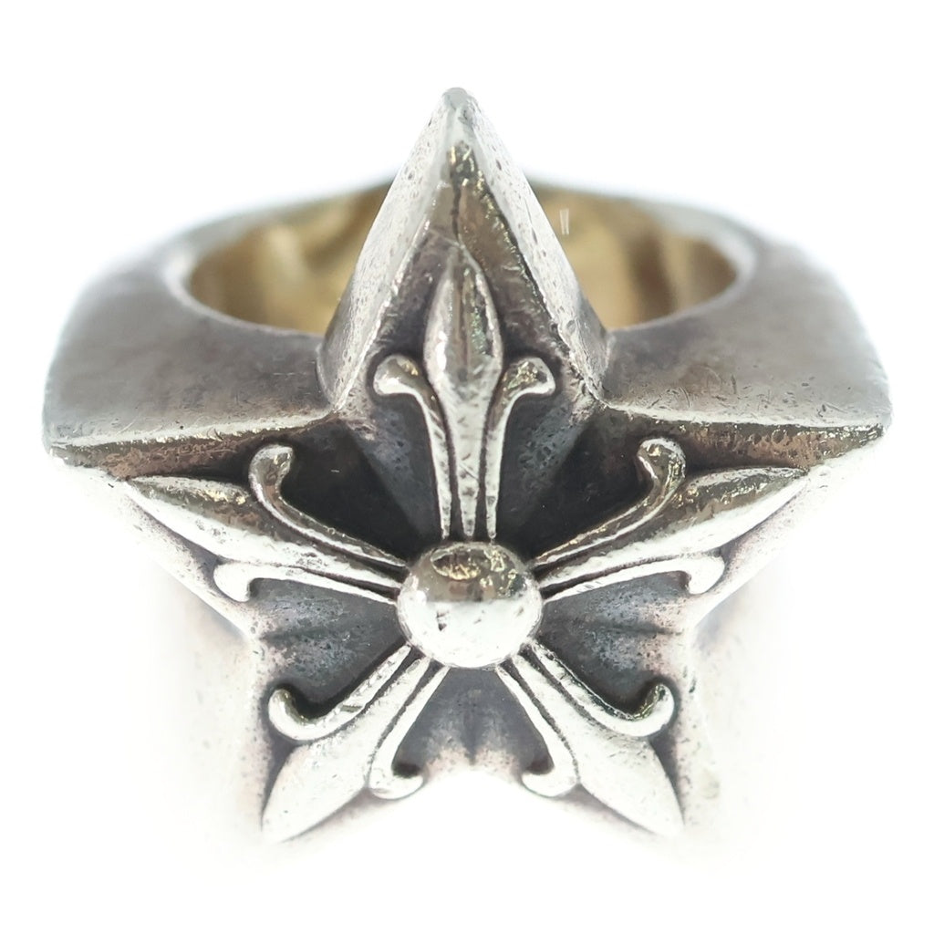CHROME HEARTS(クロムハーツ) STR LRG RING ラージ スター リング シルバー レディース