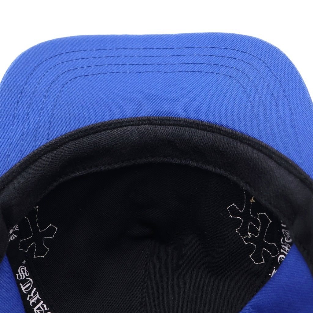 CHROME HEARTS(クロムハーツ) Trucker Cap クロスパッチ CH刺繍 トラッカーキャップ 帽子 ブルー/ホワイト
