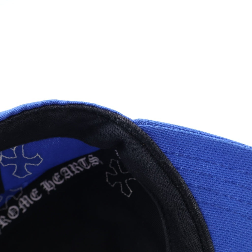 CHROME HEARTS(クロムハーツ) Trucker Cap クロスパッチ CH刺繍 トラッカーキャップ 帽子 ブルー/ホワイト