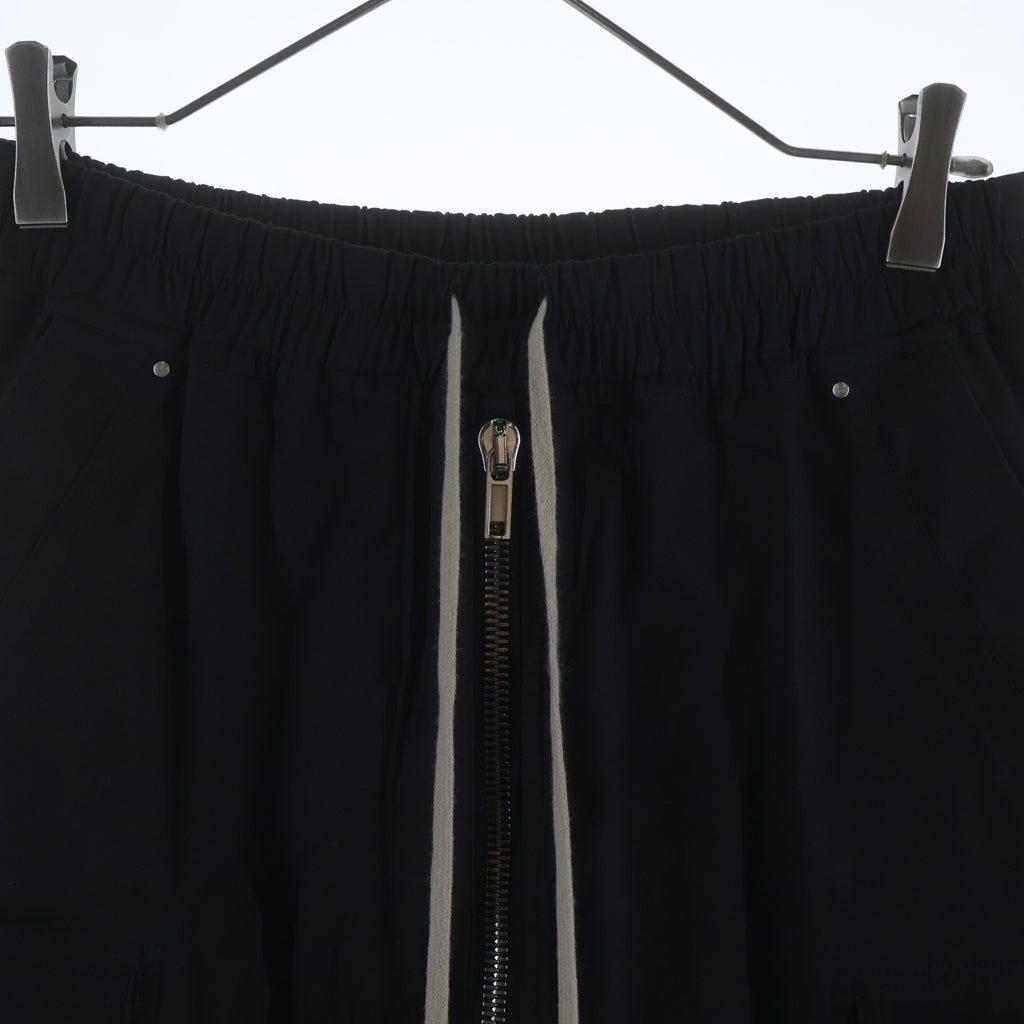Rick Owens(リックオウエンス) 25SS CARGOBERA SHORTS カーゴ ショーツ ハーフパンツ ブラック RU01E5360-TE