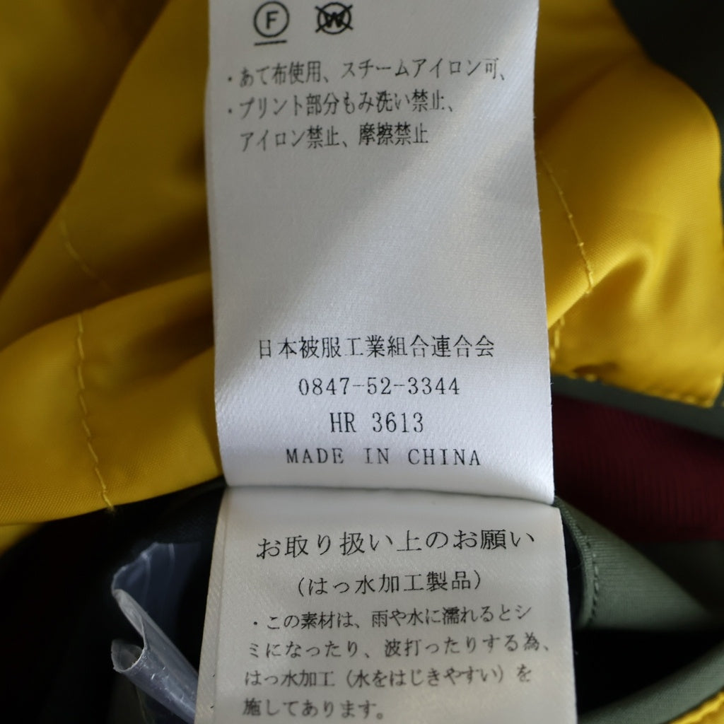 DESCENTE(デサント) フード付き ダブルトレンチコート カーキ 7778M204