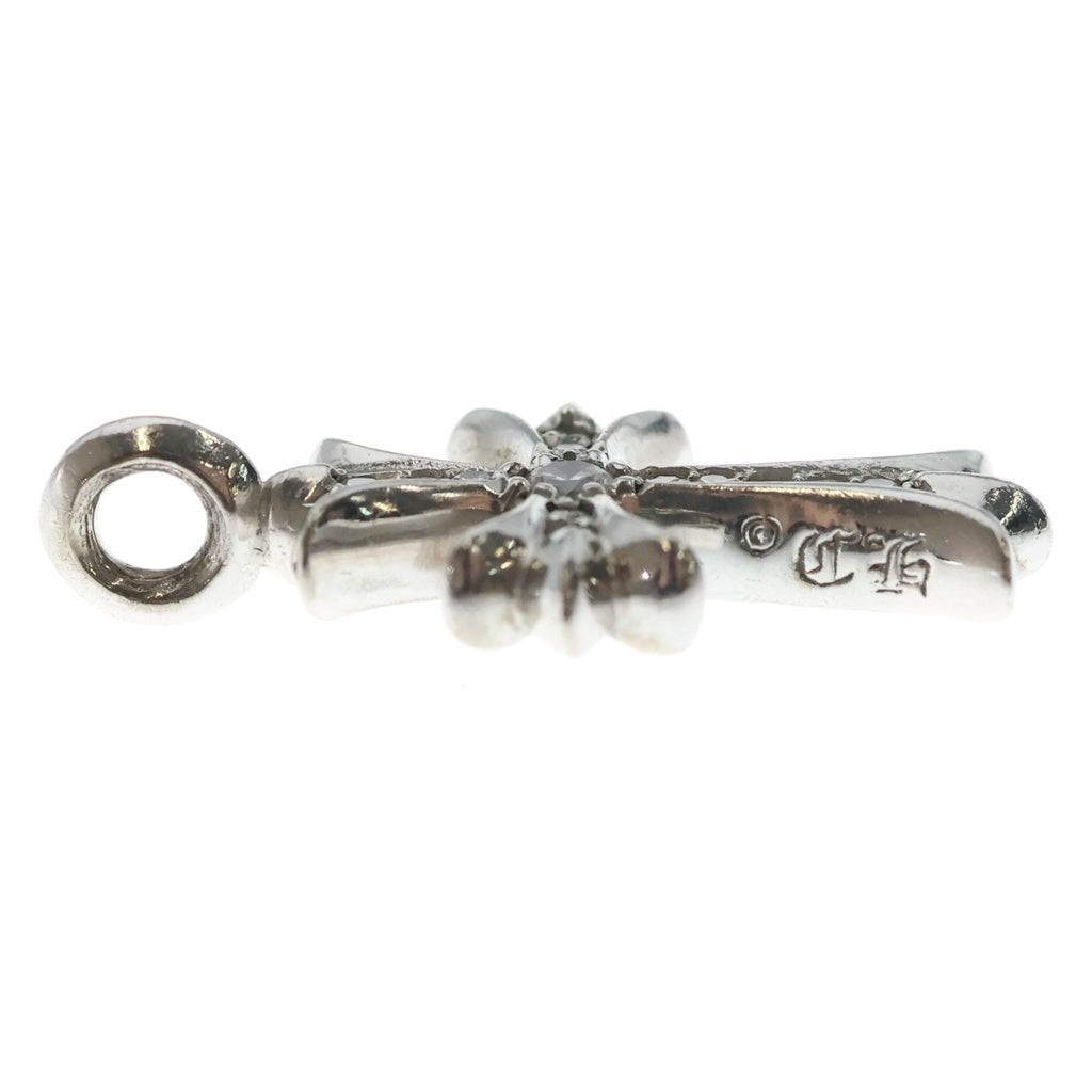 CHROME HEARTS(クロムハーツ) 18KWG TNY CRSF P/DIA タイニーファットクロス PAVEダイヤ ペンダントトップ ホワイトゴールド BCA008