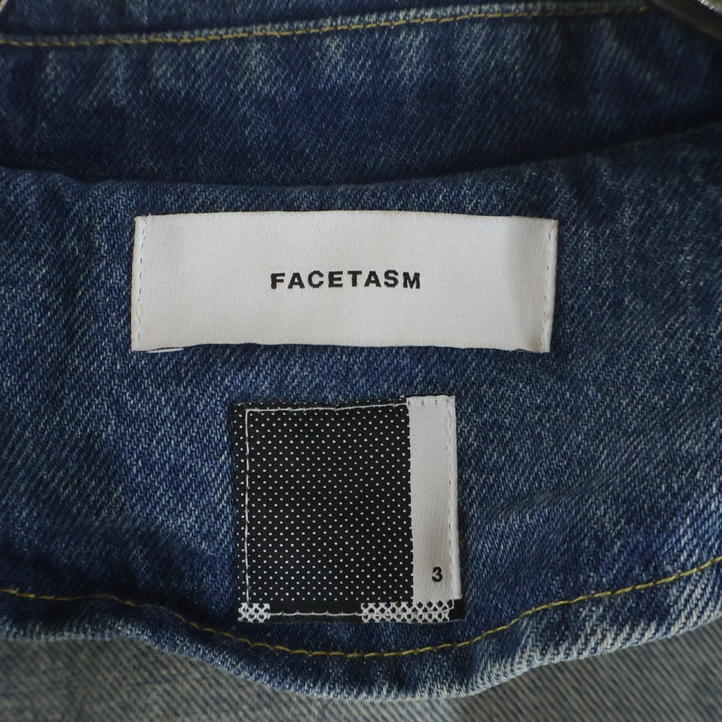 FACETASM(ファセッタズム) 18SS BIG DENIM RADING JACKET オーバー