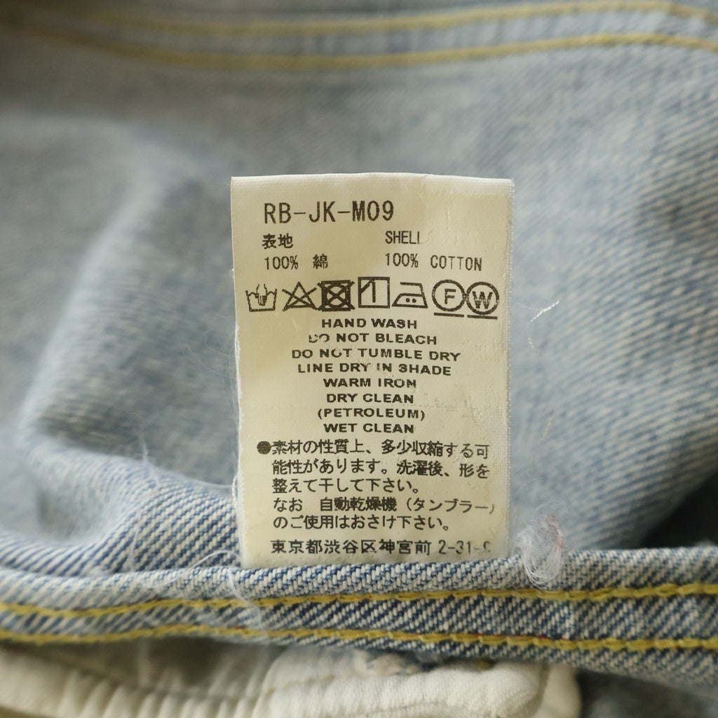 FACETASM(ファセッタズム) 18SS BIG DENIM RADING JACKET オーバー