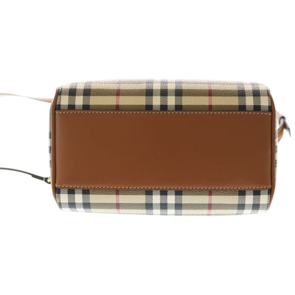 BURBERRY(バーバリー) BOWLING BAG MINI ボウリングバッグ 2WAY ショルダーバッグ 8071357 A9534 ブラウン レディース