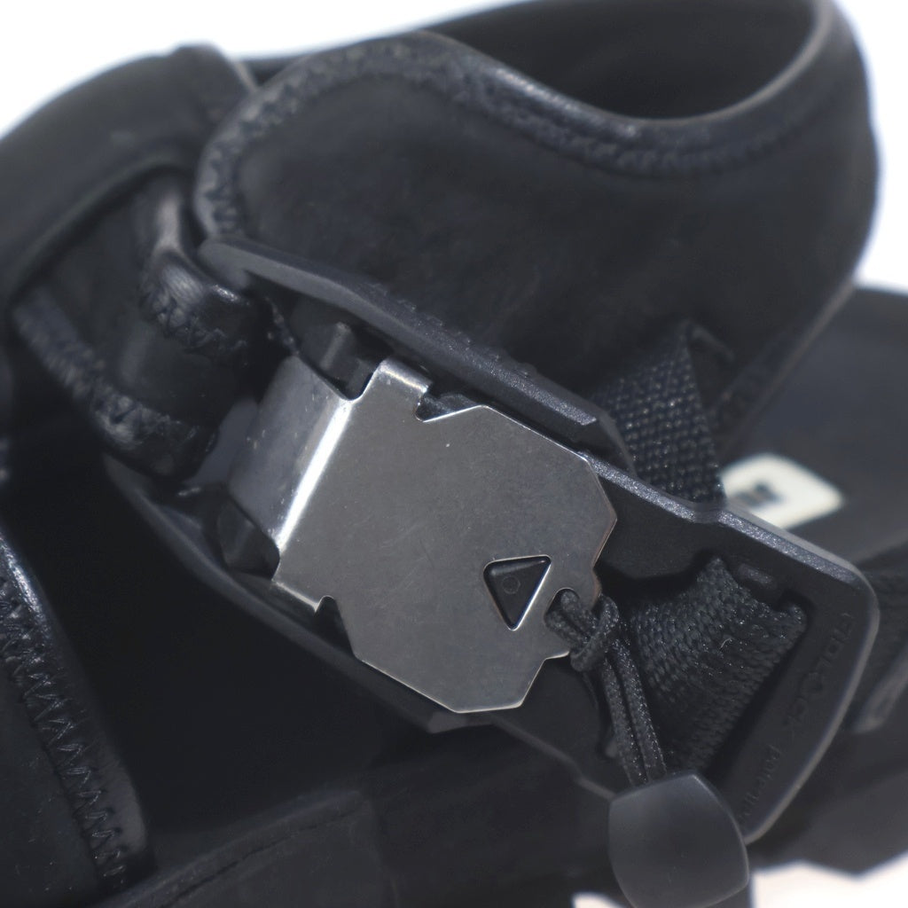 JIL SANDER(ジルサンダー) SUEDE SANDALS スエード コンフォートサンダル ブラック