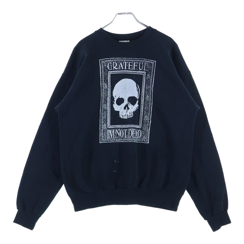 VINTAGE(ヴィンテージ) 90s Grateful Dead グレートフルデット クルーネック ロングスリーブ スウェット ブラック