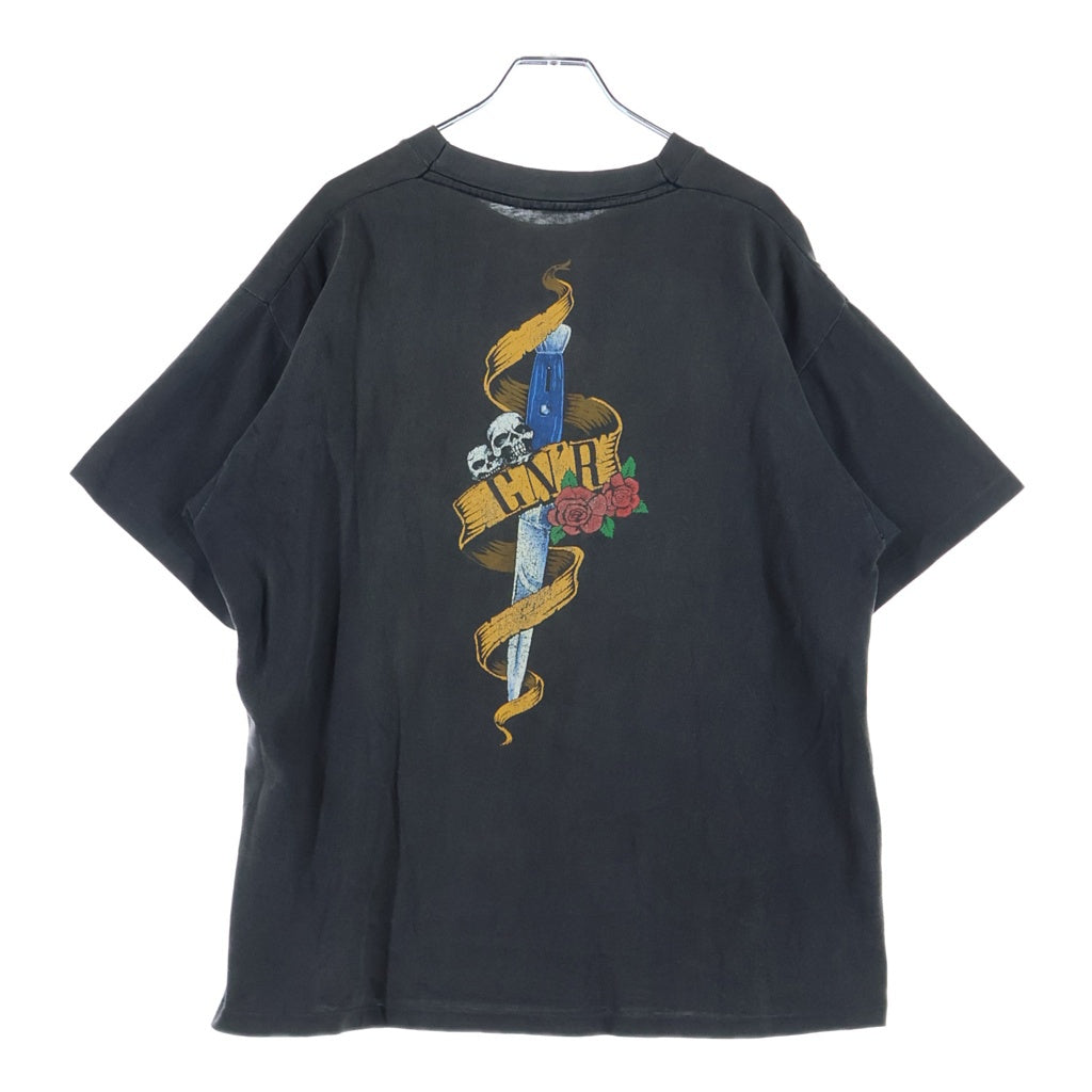 VINTAGE(ヴィンテージ) 90s Guns N' Roses ガンズアンドローゼズ クルーネック半袖Tシャツ ブラック