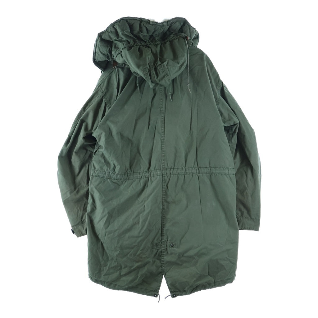 MILITARY(ミリタリー) 70s 74年会計 M-65 フィッシュテール フルセット シェルS-R ブラスジップ モッズコート カーキ