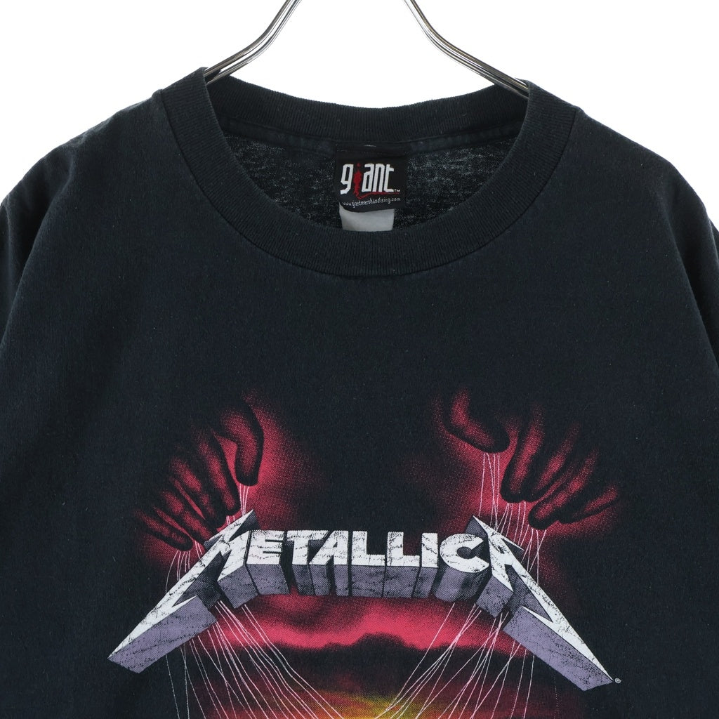 VINTAGE(ヴィンテージ) 90s-00s 94R METALLICA MASTER OF PUPPETS メタリカ マスターオブパペッツ クルーネックTシャツ ブラック