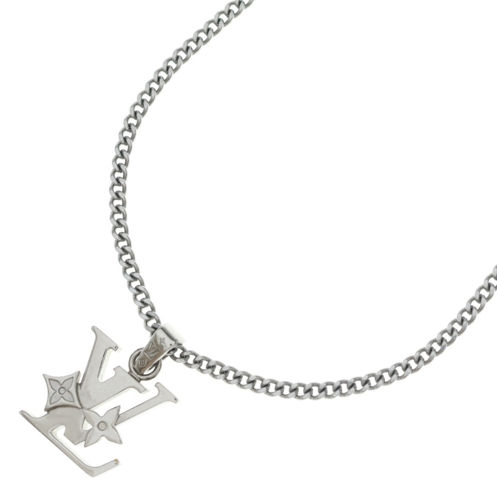 LOUIS VUITTON(ルイヴィトン) ペンダント モノグラム ロウ ネックレス ペンダント シルバー M02254
