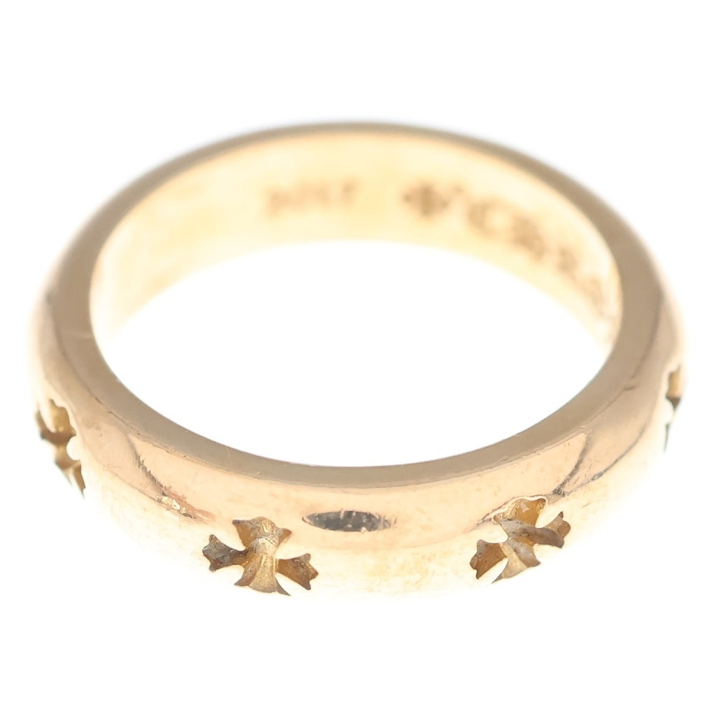 CHROME HEARTS(クロムハーツ) 22K NEGATIVE CH PLUS ネガティブCHプラス イエローゴールド リング