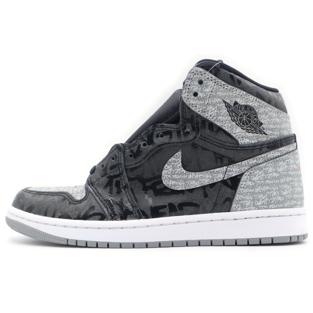 NIKE(ナイキ) AIR JORDAN 1 RETRO HIGH OG エア ジョーダン 1 レトロ ハイ OG 555088-036 ブラック/グレー