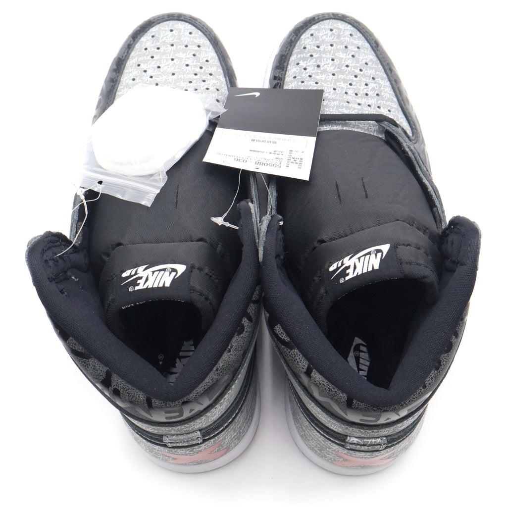 NIKE(ナイキ) AIR JORDAN 1 RETRO HIGH OG エア ジョーダン 1 レトロ ハイ OG 555088-036 ブラック/グレー