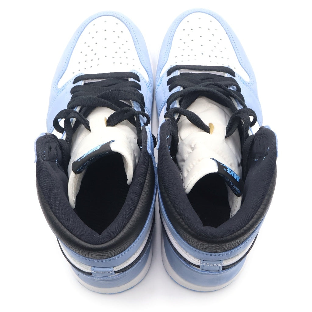 NIKE(ナイキ) AIR JORDAN 1 RETRO HIGH OG UNIVERCITY BLUE エアジョーダン1 ハイ ユニバーシティーブルー ハイカットスニーカー 555088-134 ブルー/ホワイト