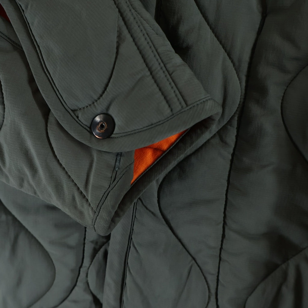 N.HOOLYWOOD(エヌハリウッド) 23AW REVERSIBLE BLOUSON PRIMALOFT PERTEX 9232-BL03-005 キルティングジャケット カーキ