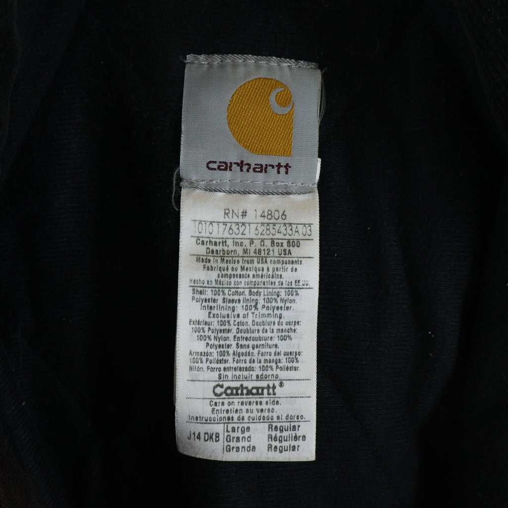 CARHARTT(カーハート) 10s サンタフェ SANTAFE J14 DKB L-R ダックジャケット ブラウン