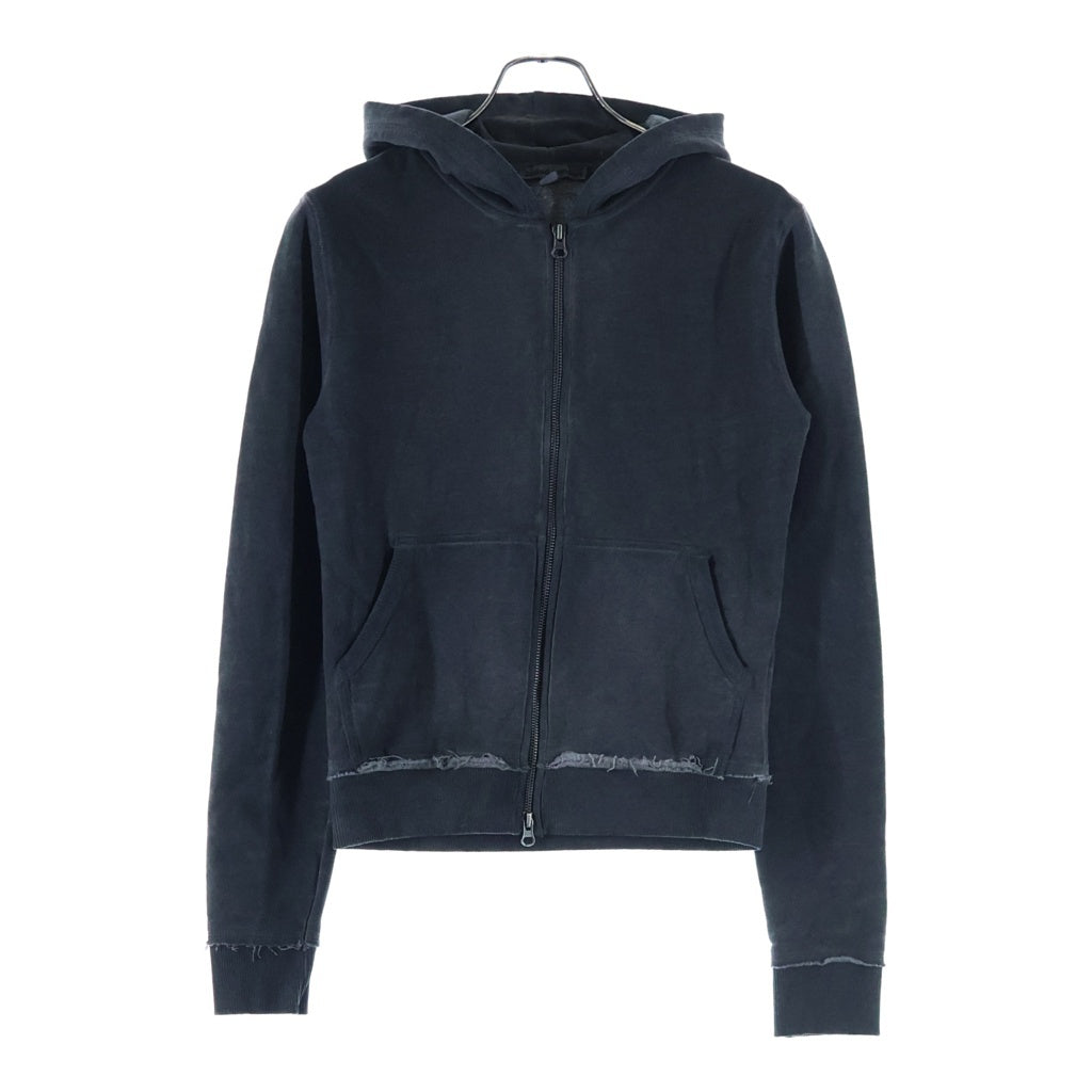 JADED LONDON(ジェイデッドロンドン) Pigment Dye Zip Up Hooded Sweatshirt ピグメントダイ ジップパーカー グレー