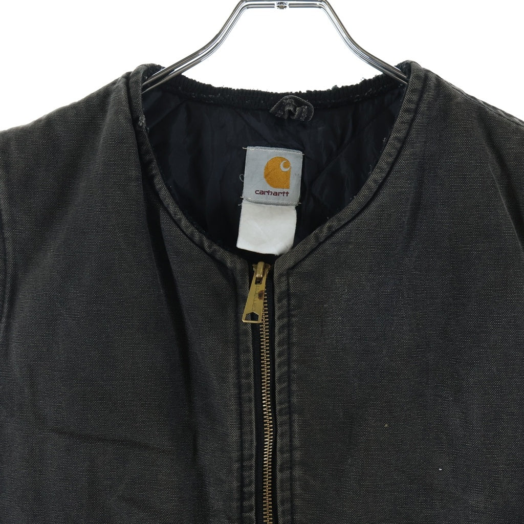 CARHARTT(カーハート) 80s-90s 腰ゴム バックステッチ アクティブベスト ブラック