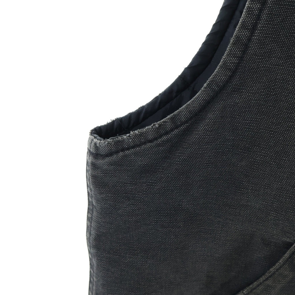 CARHARTT(カーハート) 80s-90s 腰ゴム バックステッチ アクティブベスト ブラック