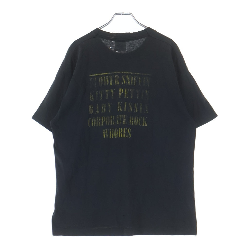 VINTAGE(ヴィンテージ) 90s WILDOATS NIRVANA SMILE TEE 92R クルーネックTシャツ ブラック