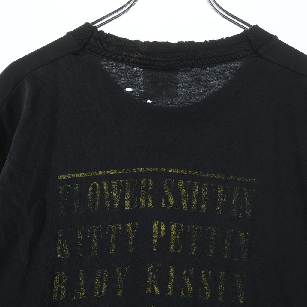 VINTAGE(ヴィンテージ) 90s WILDOATS NIRVANA SMILE TEE 92R クルーネックTシャツ ブラック