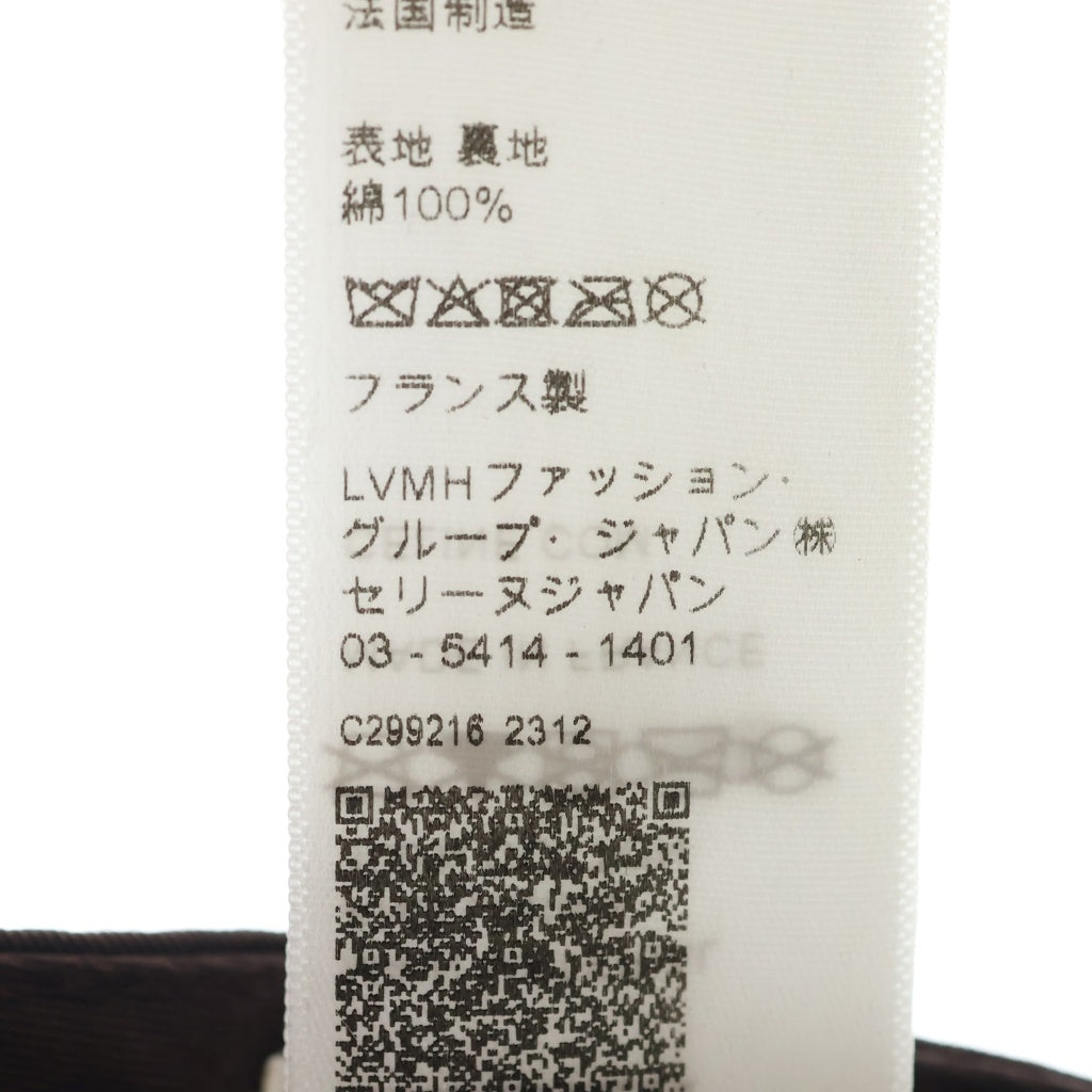 CELINE(セリーヌ) トリオンフ ベースボール キャップ 帽子 2AUT6969P.19KO ブラウン レディース