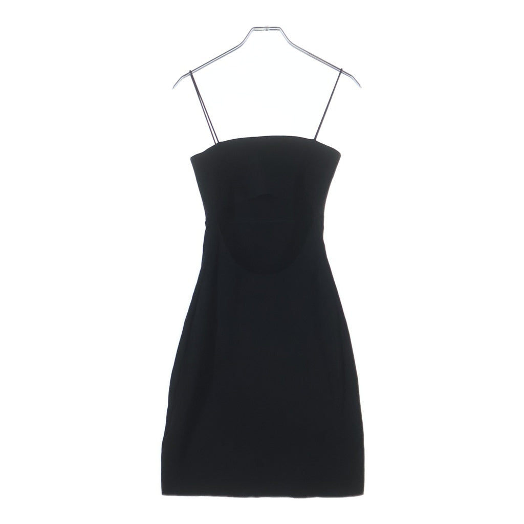 ALEXANDER WANG(アレキサンダーワン) カットアウト ミニドレス ワンピース 1KC3251054 レディース ブラック