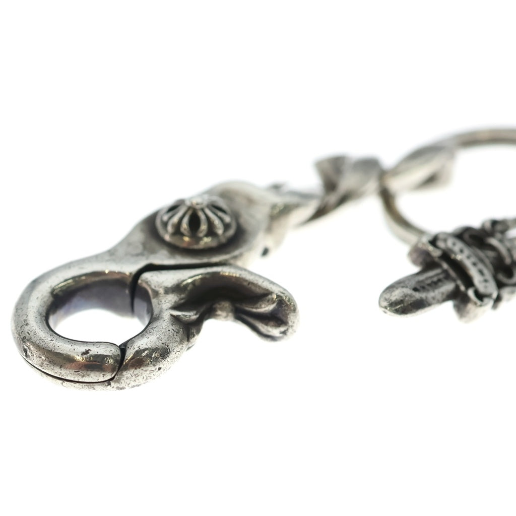 CHROME HEARTS(クロムハーツ) CLP CHN CLASSIC-S/ショートクラシックリンク キーチェーン シルバー BCA070