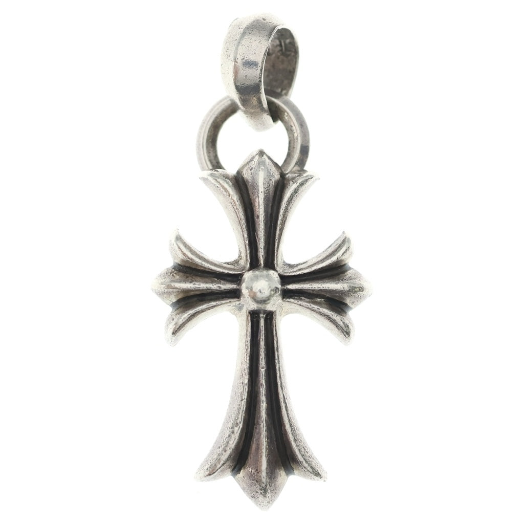 CHROME HEARTS(クロムハーツ) CH CRS SML W/BALE Wベイル スモールCHクロス ペンダントトップ シルバー BCA218