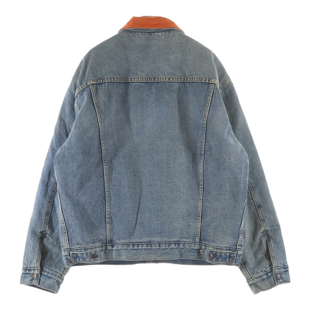 SUPREME(シュプリーム) 18AW ×Levi's Quilted Reversible Trucker Jacket キルテッド リバーシブル トラッカー デニム ジャケット インディゴ
