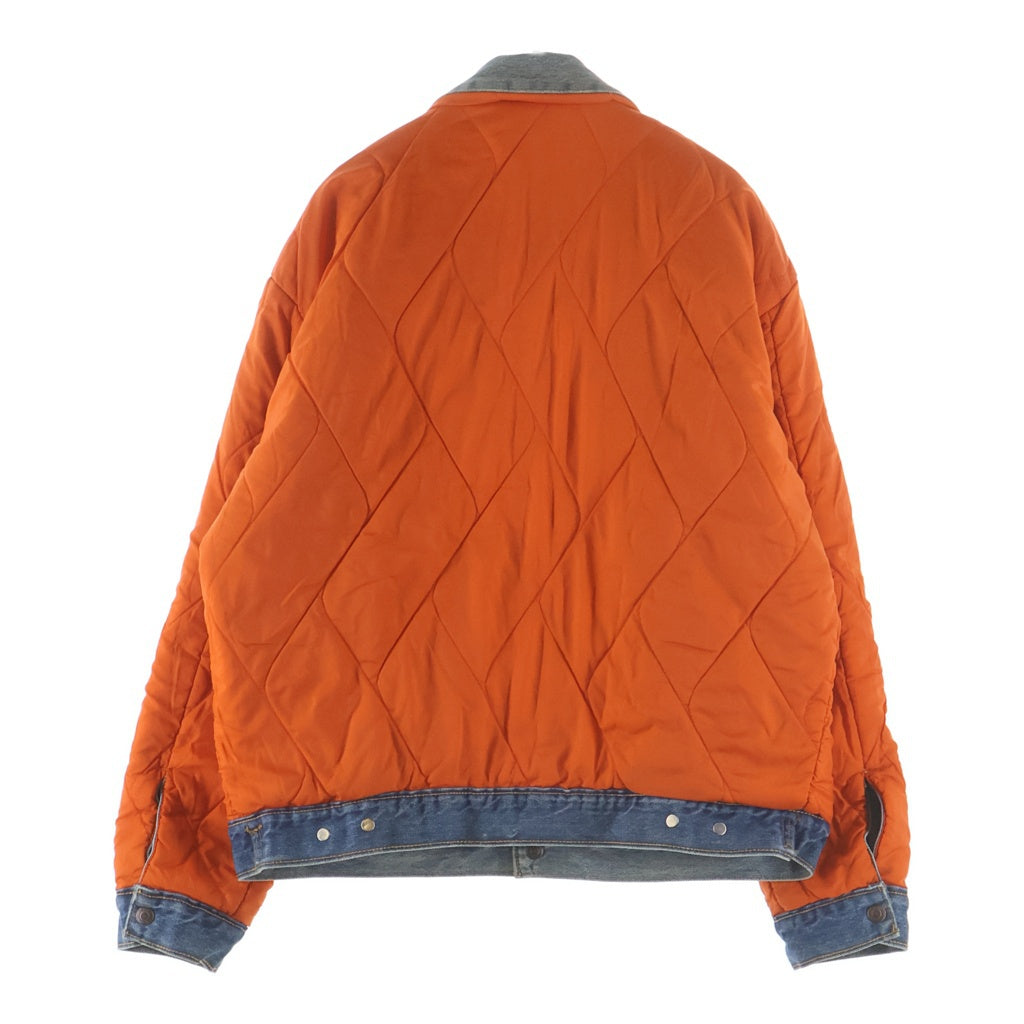 SUPREME(シュプリーム) 18AW ×Levi's Quilted Reversible Trucker Jacket キルテッド リバーシブル トラッカー デニム ジャケット インディゴ