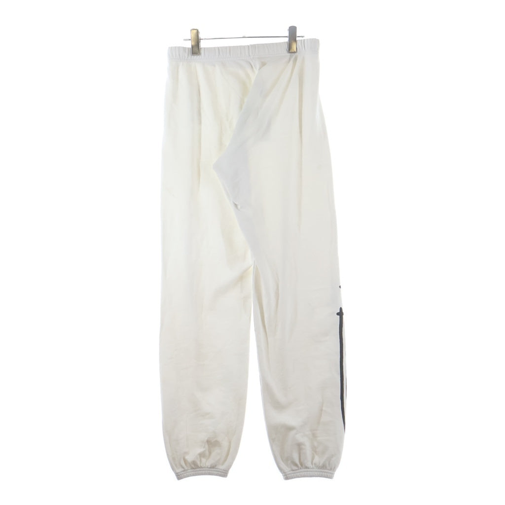 CHROME HEARTS(クロムハーツ) RS3 Cross Vertical Logo Sweat Pants RS3クロス ヴァーティカルロゴ スウェットパンツ ホワイト