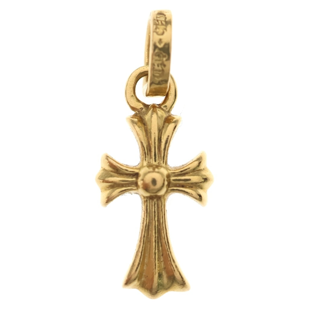 CHROME HEARTS(クロムハーツ) 22K CRS BBYFAT P/DIA ベイビーファットクロス PAVEダイヤ ペンダントトップ ゴールド BCA035