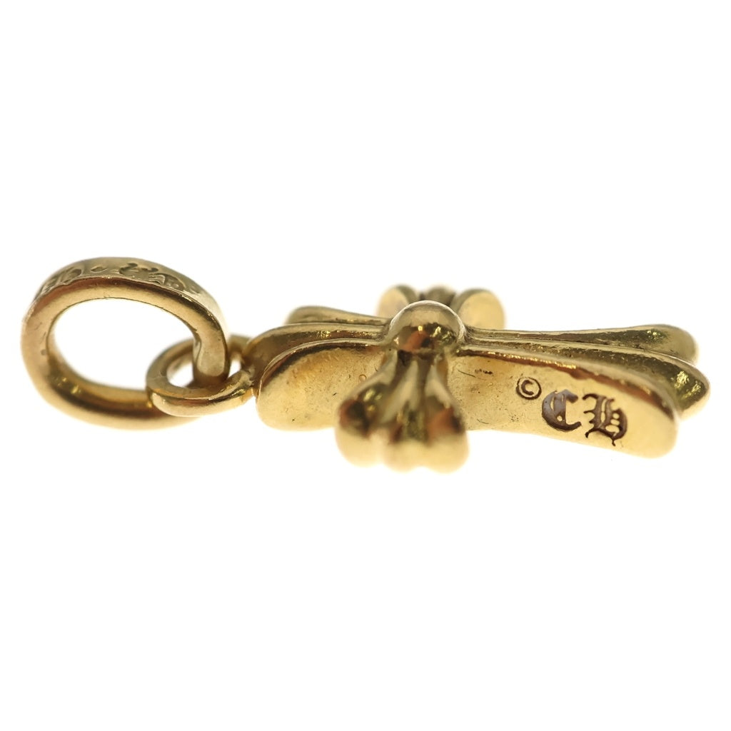 CHROME HEARTS(クロムハーツ) 22K CRS BBYFAT P/DIA ベイビーファットクロス PAVEダイヤ ペンダントトップ ゴールド BCA035
