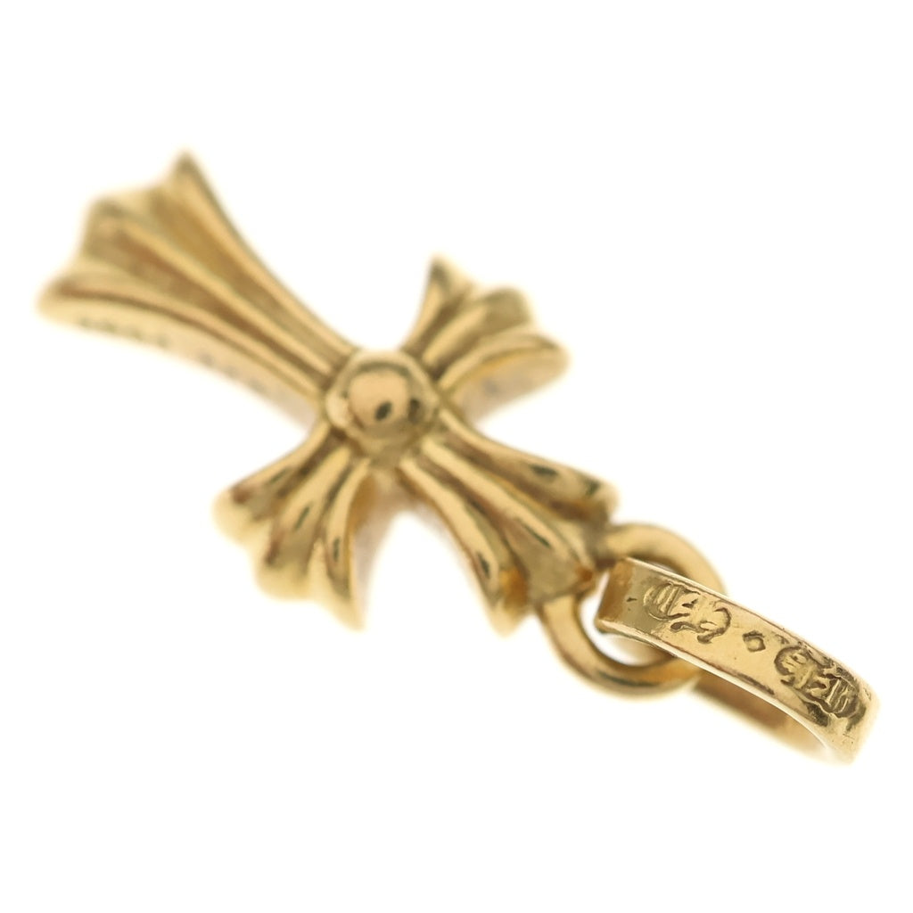 CHROME HEARTS(クロムハーツ) 22K CRS BBYFAT P/DIA ベイビーファットクロス PAVEダイヤ ペンダントトップ ゴールド BCA035