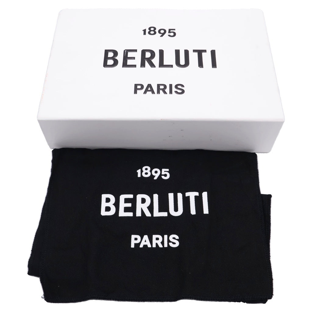 Berluti(ベルルッティ) ローズウッド スクリット カリグラフィ セカンドバック ブルー レディース